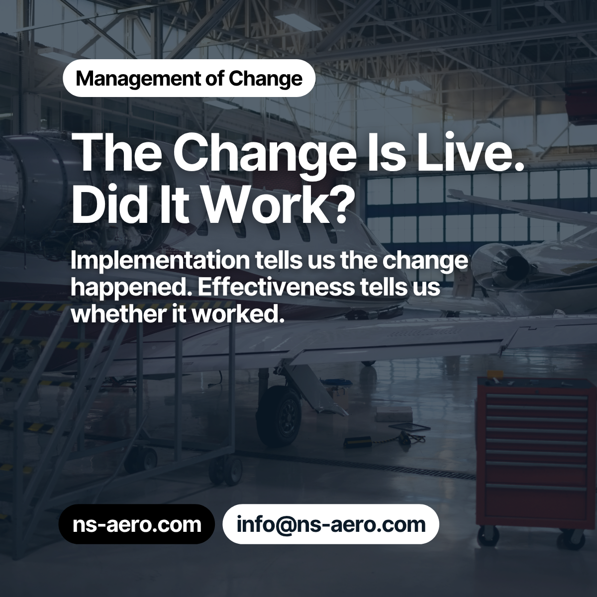 Management of Change: What Happens After the Change?